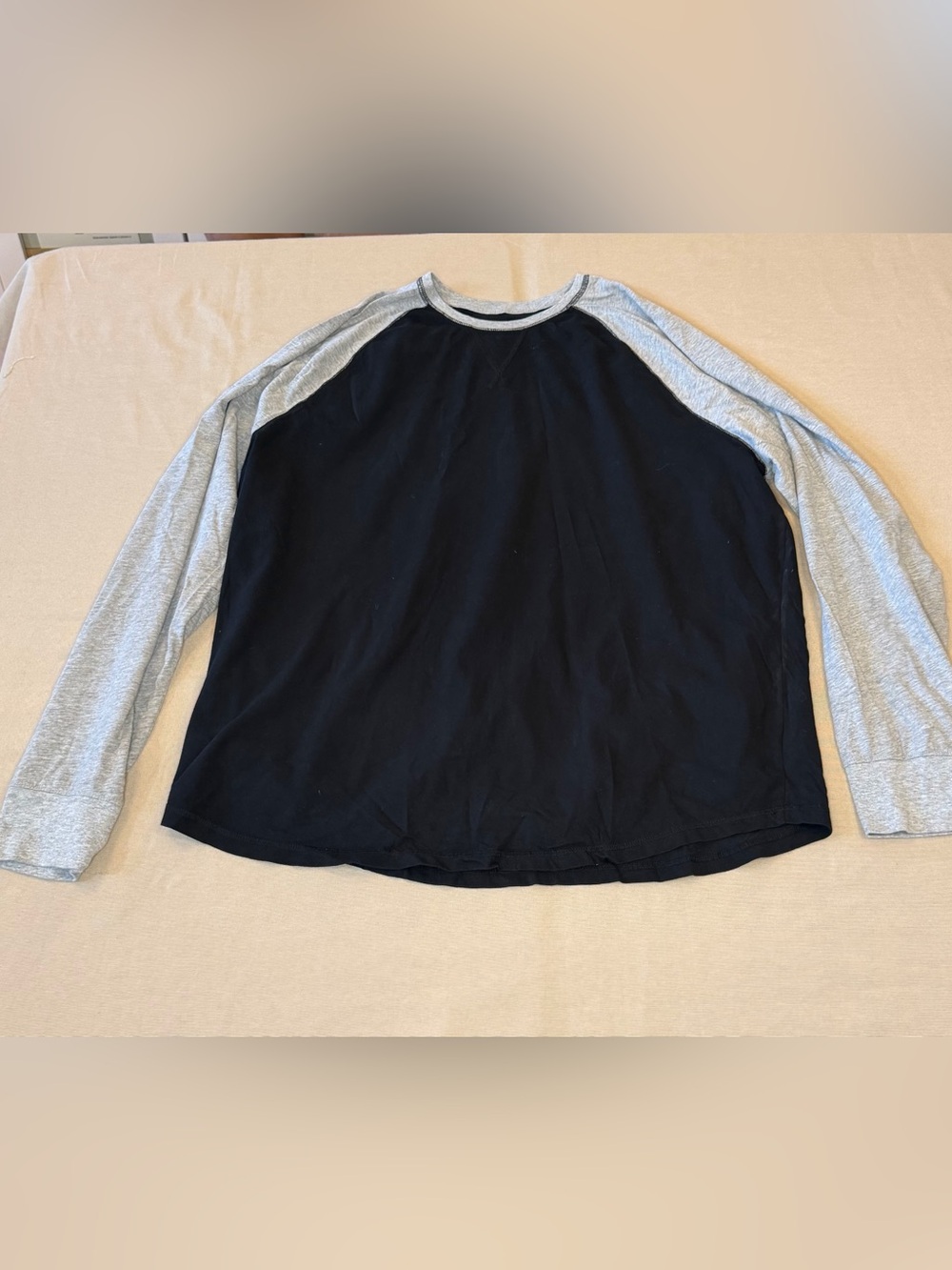 Goodfellow & Co Black and Gray Raglan Skirt